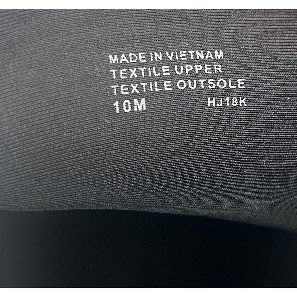 Michael Kors Felix Wedge Trainer Women Sz 10M Black New Without Box - Picture 3 of 6